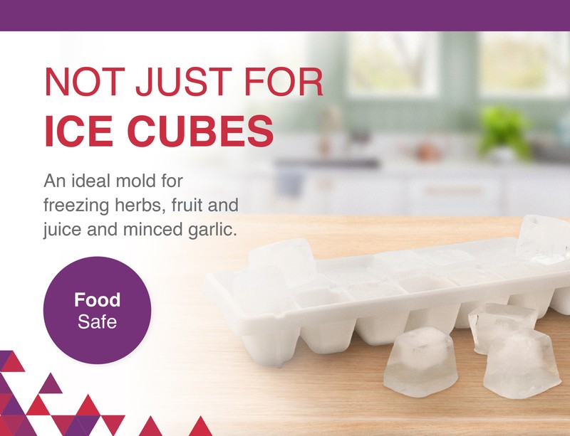 Arrow Ice Cube Trays, 3pk - Easy Release Large Ice Cube Trays for any Drink gallery