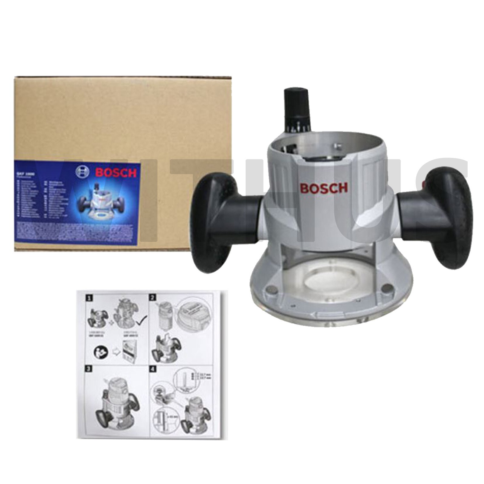 Bosch GKF1600 Router Base Compact fixed-base unit 1600A001GJ for GOF 1600 CE gallery