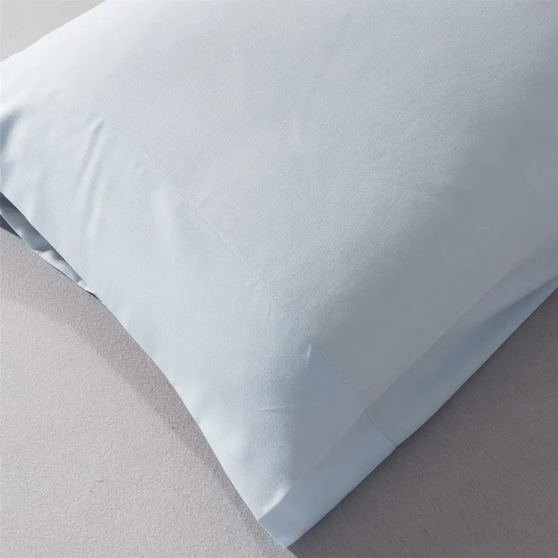 2 piece Luxurious Solid Color Pillowcase Comfortably Soft and Hypoallergenic Pil gallery