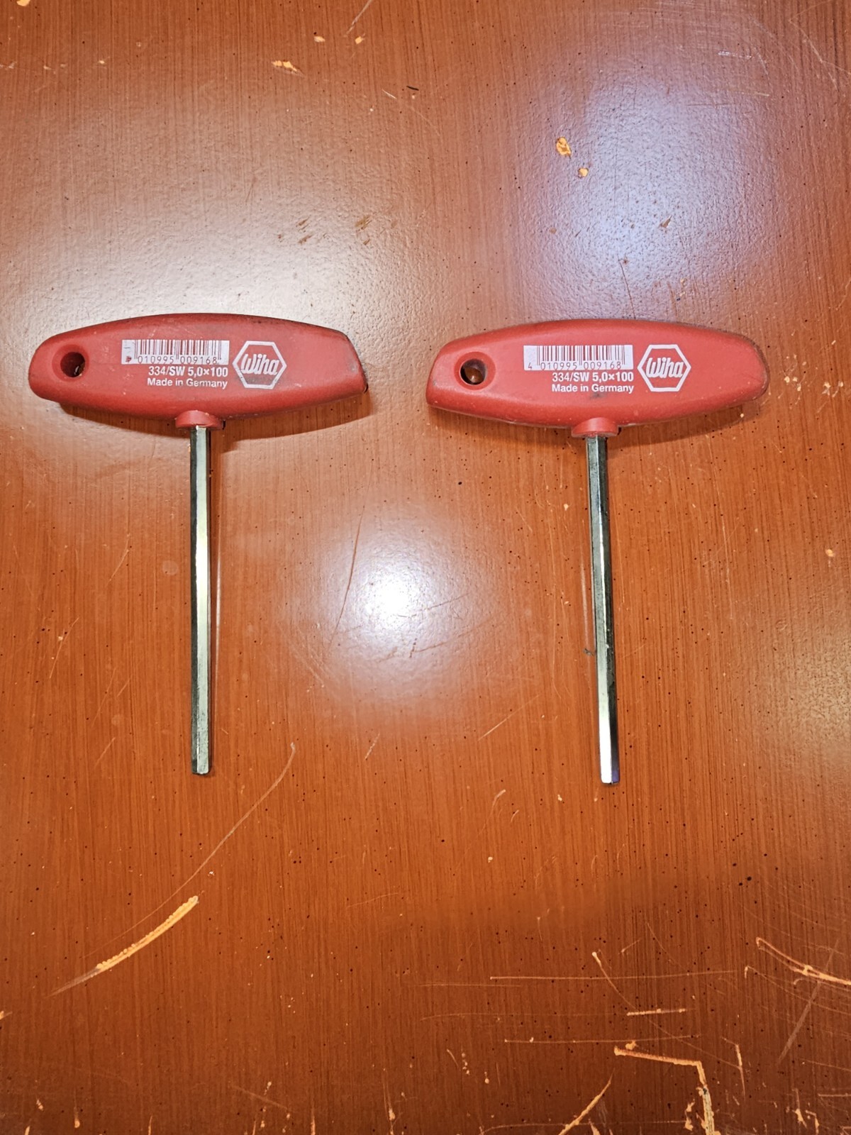 Set Of 2 Hex Driver T-Type Wrenchs Metric 334/SW Made in Germany 5.0mm gallery