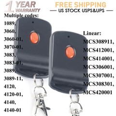 For Multi-Code 3089 MultiCode 308911 Linear Garage Gate Remote 300mhz MCS308911