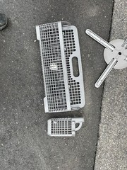 WP8531233 Dishwasher Silverware Basket Replaces 8562043 + Small Basket WP8519702