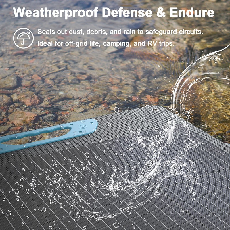 E-POWO 400W Solar Panel Kit Self-supporting Waterproof IP67 High Efficiency gallery