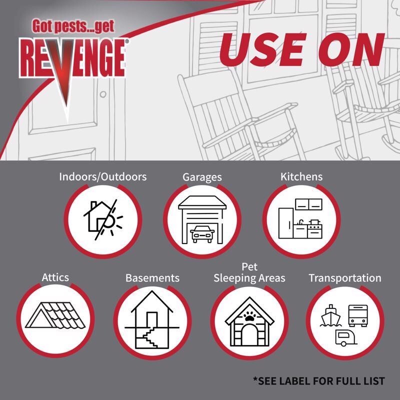Bonide Revenge Termite & Carpenter Ant Killer Ready To Use Indoor Outdoor Use gallery