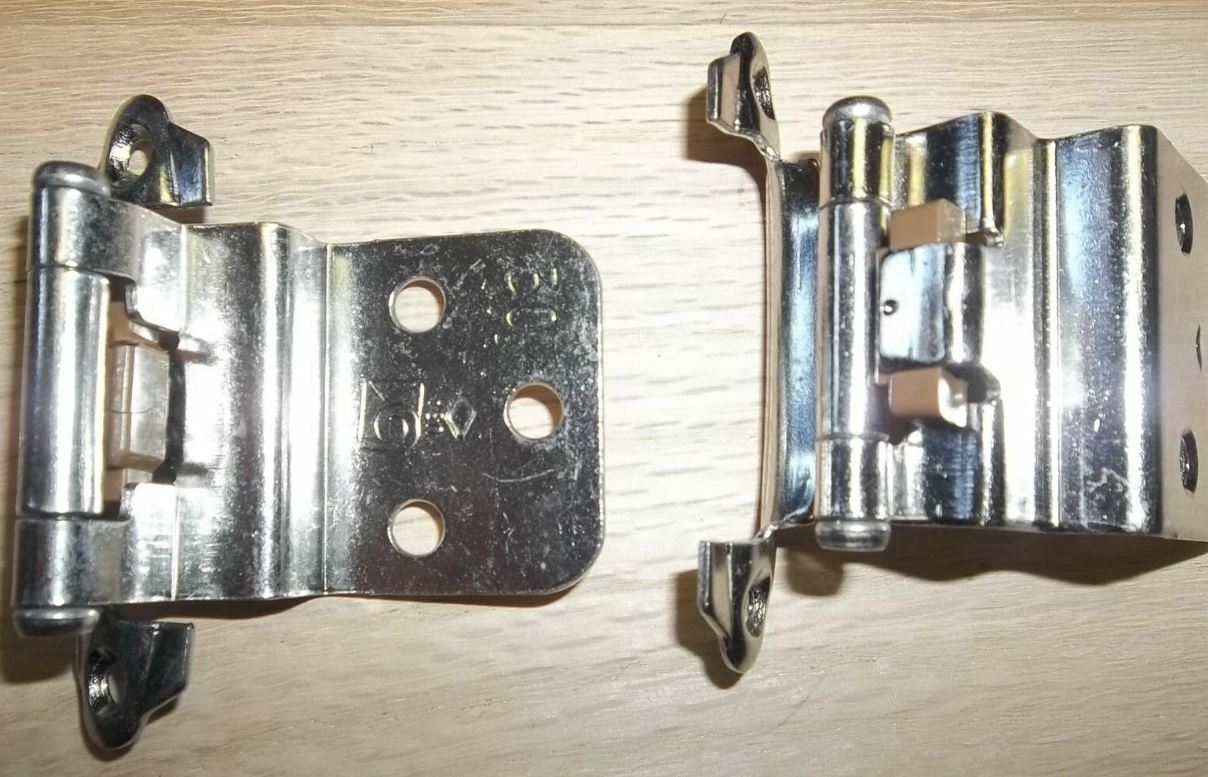 BELWITH, P50030F-26 (PAIR) CHROME OFFSET HINGES gallery