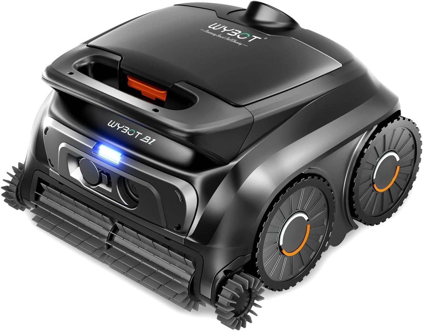 Wybot B1 OS600 Cordless Robotic Cleaner WYUS-B1-AG2 Black Orange gallery