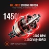 VEVOR Air Compressor 6.3 Gallon 1450W 3.35 CFM@ 90PSI 70 dB Ultra Quiet Oil Free gallery