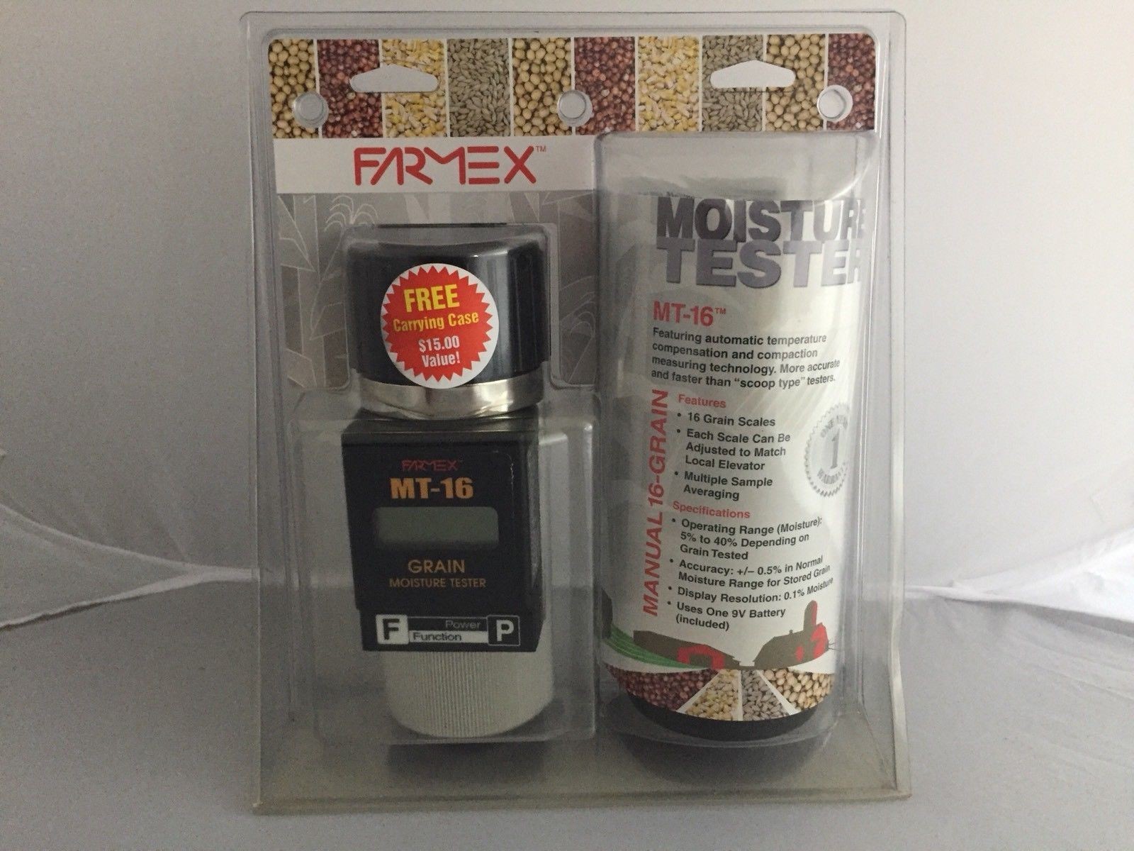 Agratronix MT-16 Grain Moisture Tester (08155) - gallery