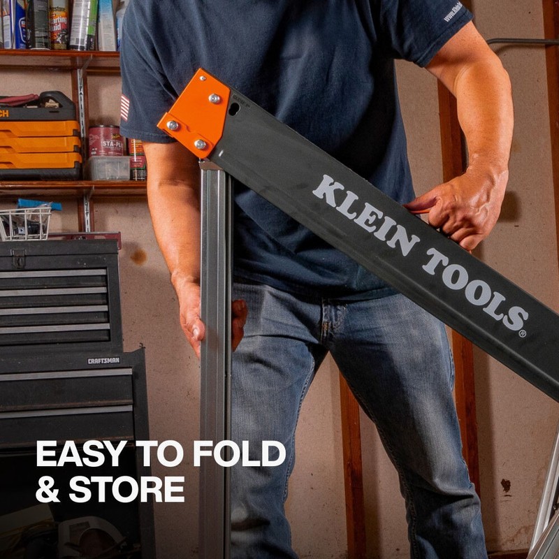 Klein Tools Fixed-Leg Saw Horse, 2-Pack gallery