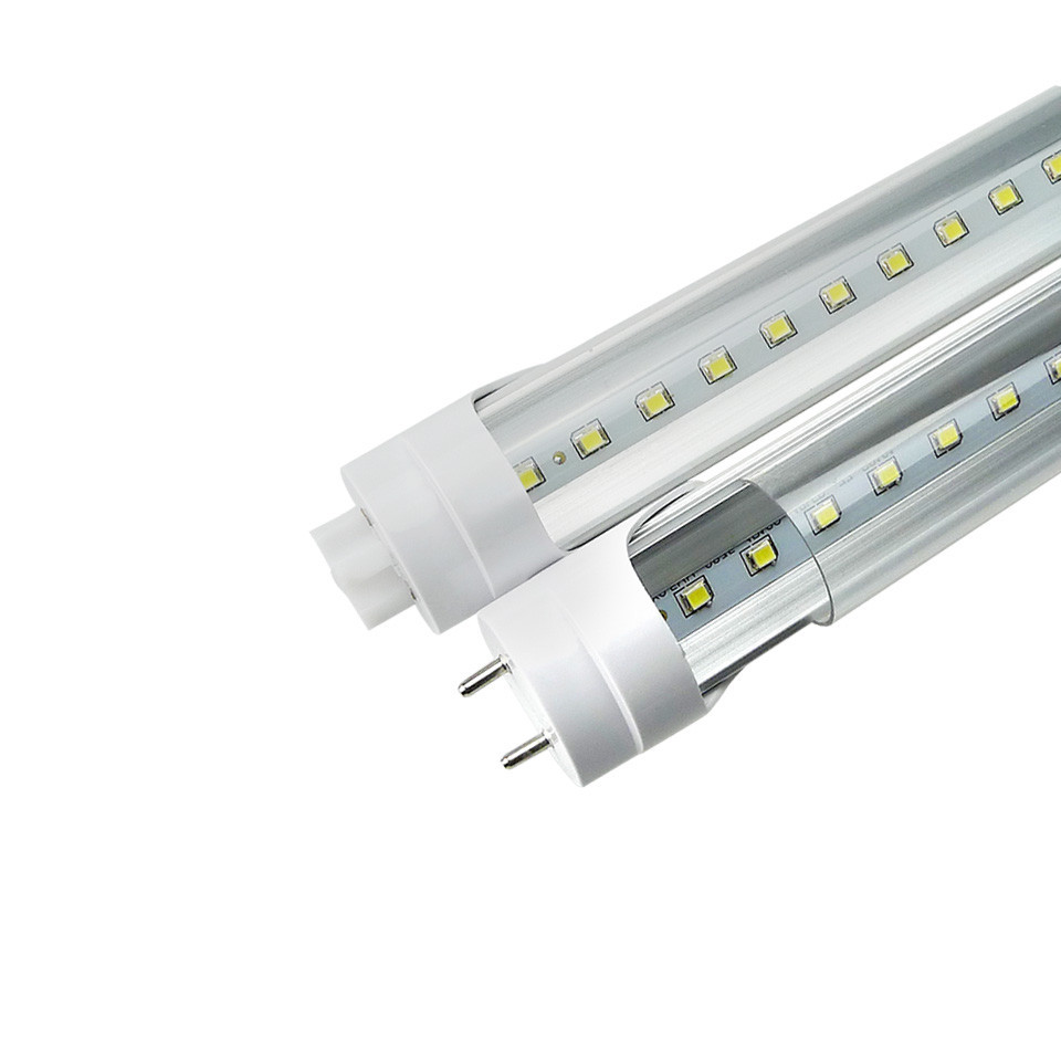 T8 4ft Fluorescent Light Bulb 48inch LED Replacement Tube Clear Milky No Ballast gallery