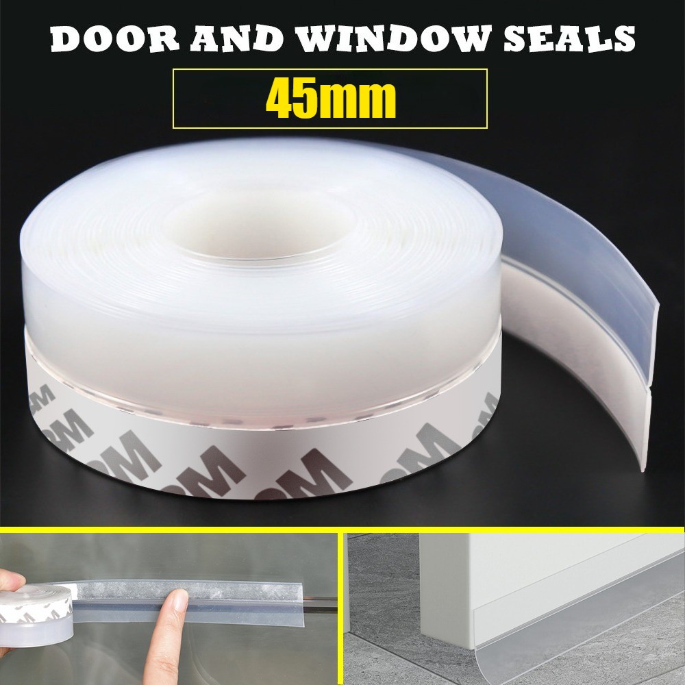 16FT Door Sweep Weather Stripping Door Draft Stopper Blocker Strong Adhesive gallery