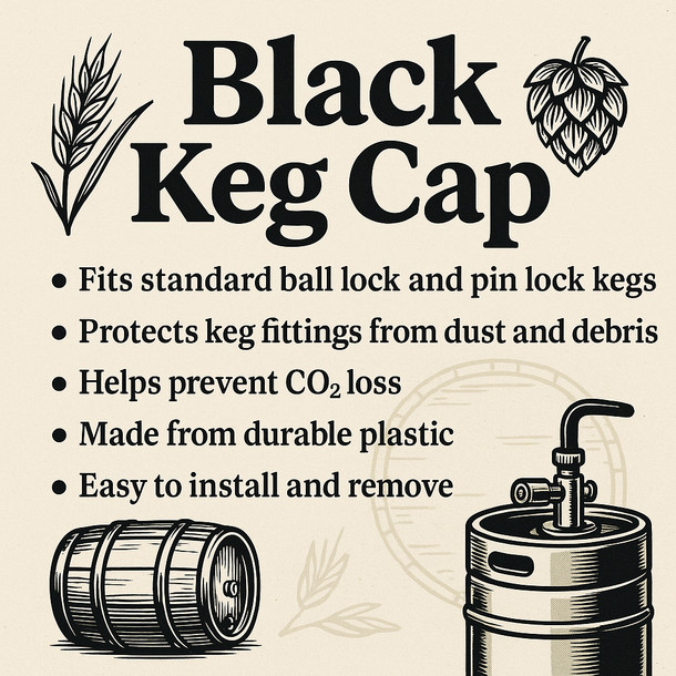 LD Carlson Black Keg Cap gallery