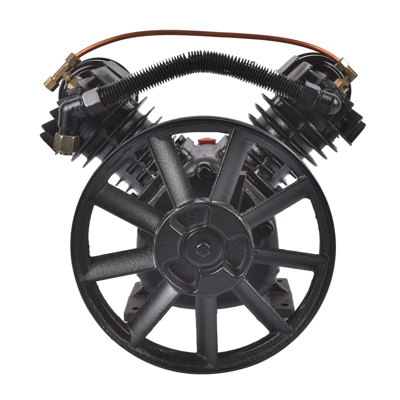 Air Compressor Pump Single Stage 2-Cylinder 12-15 SCFM 950-1400 RPM PUK-60 New gallery
