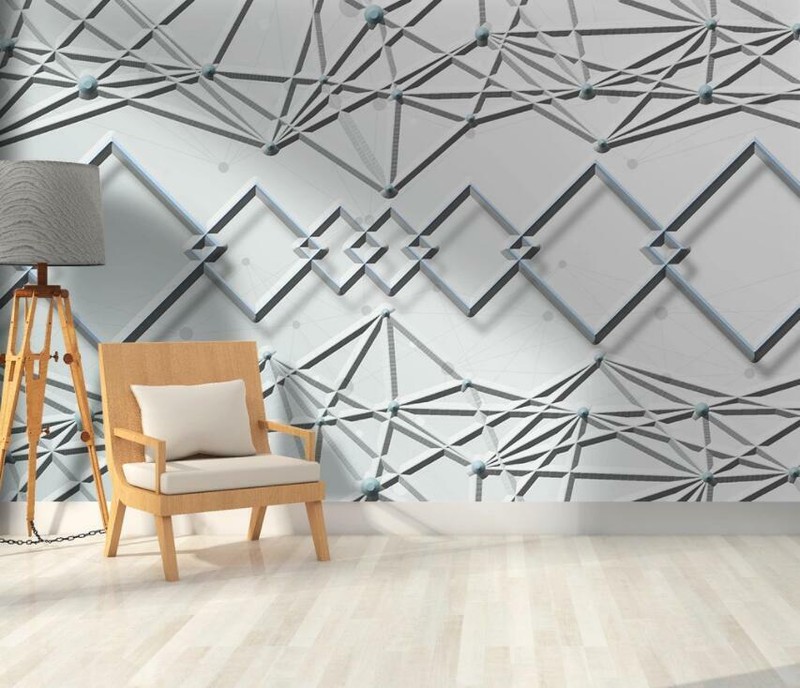 3D Row Square A92 Wallpaper Wall Mural Removable Self-adhesive Sticker Zoe gallery