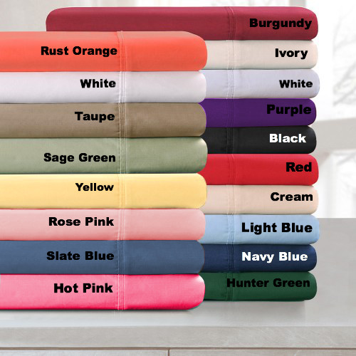 Persian Collection *Fitted Sheet* 16" Deep Pocket Fully Elastic Sheets gallery