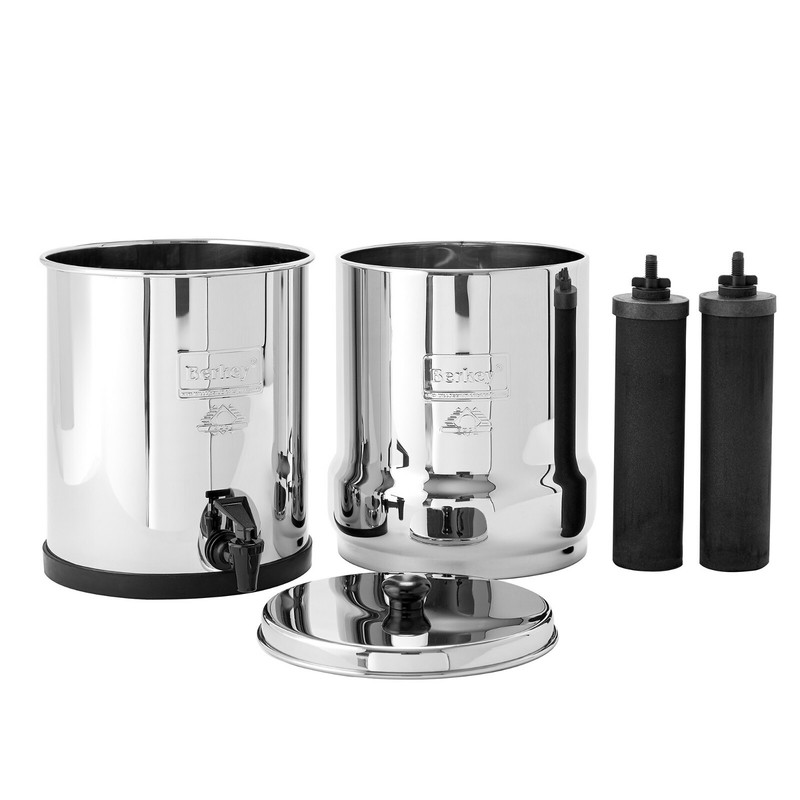 Big Berkey Water Filter w/ 2 Black Berkey Elements - Factory Blemished - NEW gallery
