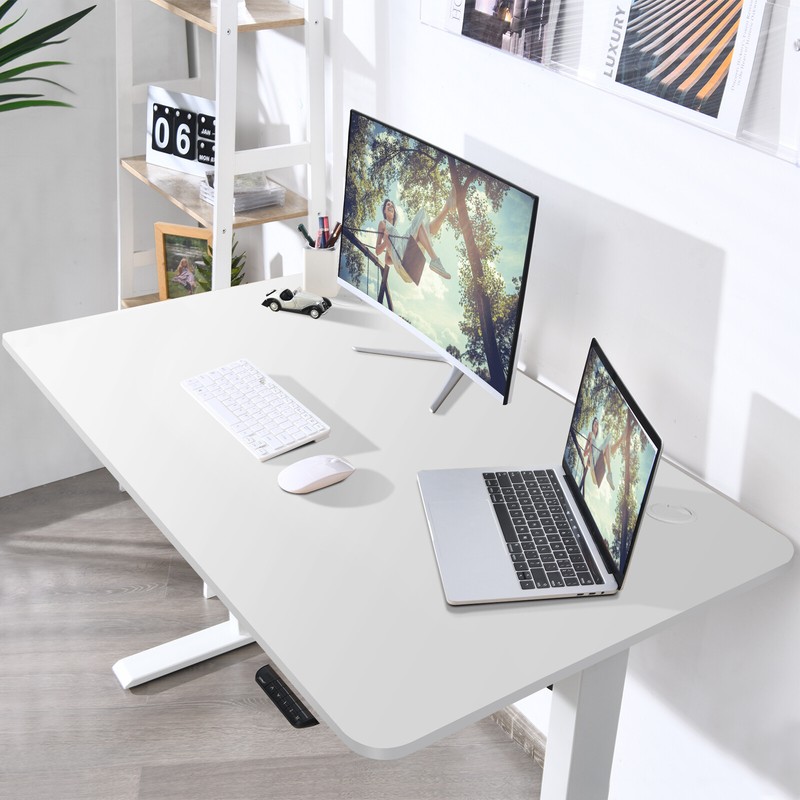 Costway 48"x30" Universal 1-PC Tabletop for Standard & Sit to Stand Desk Frame gallery