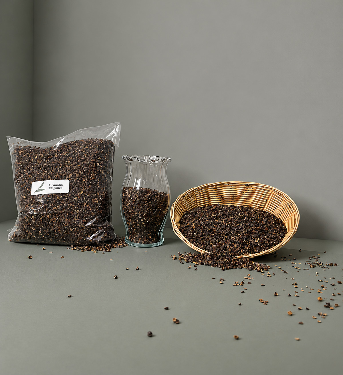 Premium Buckwheat Hulls - 2 lbs / 4 lbs / 6 lbs | Ideal for Pillows & Crafts gallery