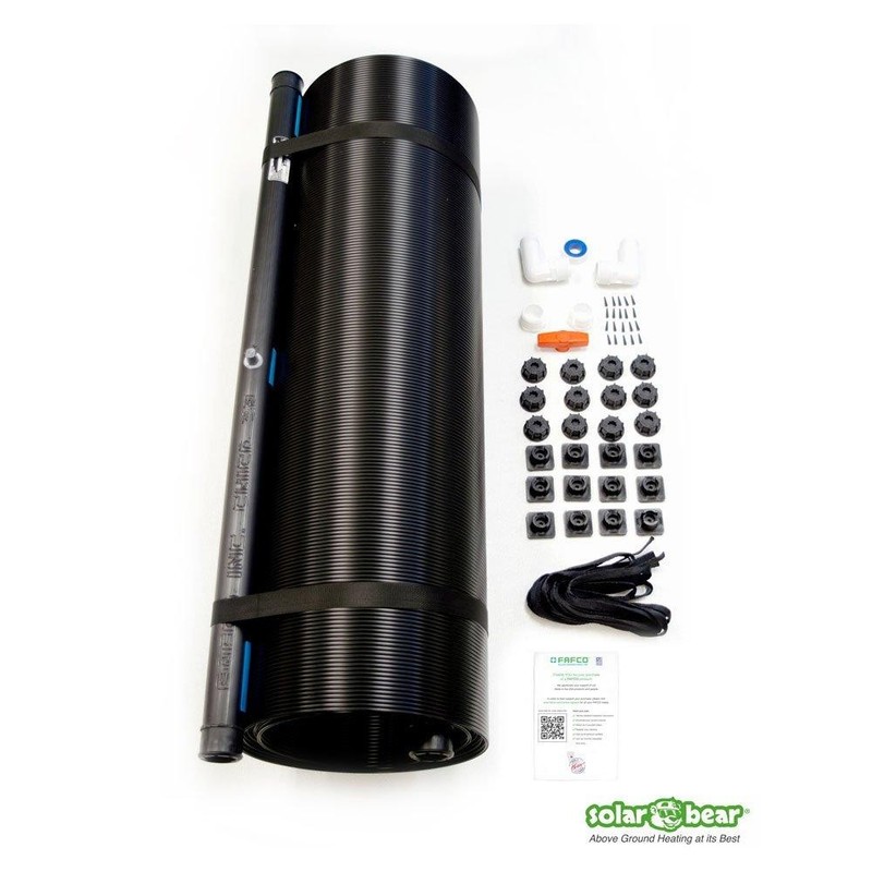 FAFCO Solar Bear Pool Heating System with Installation Kit 10030 gallery
