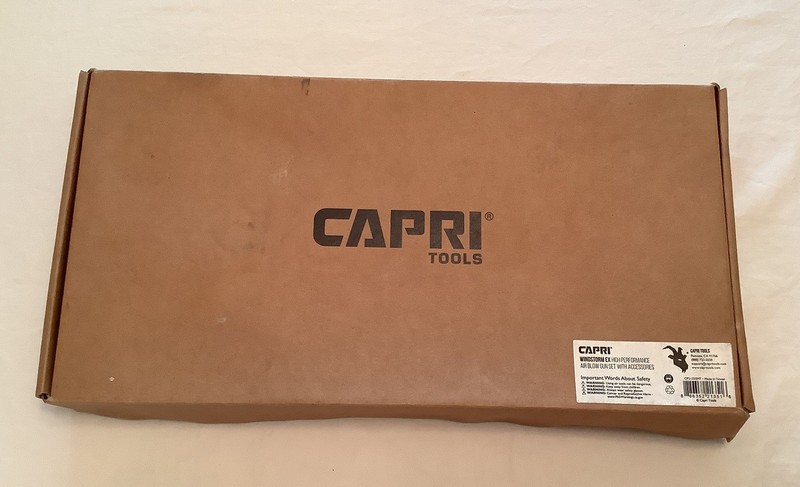 Capri Tools Windstorm EX High Performance Air Blow Gun Set With Accessories gallery
