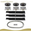 Deck Rebuild Kit for Hustler Raptor 52" Spindle Blade Pulley Belt 604214 603995 gallery