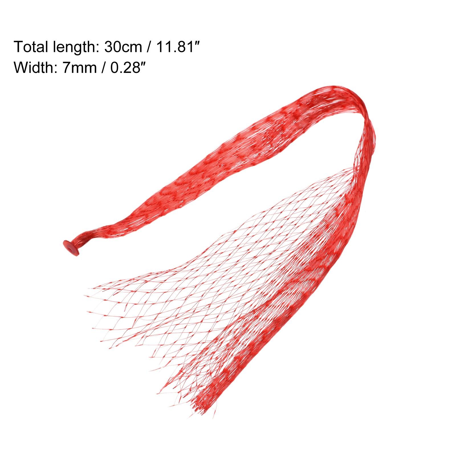 Watermelon Nets 11.81 Inch Hanging Melon Hammocks Bag for Garden Red 50 Pack gallery