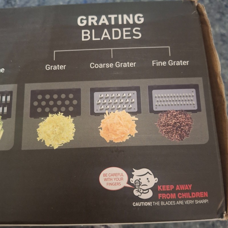 Mueller Pro-Series Multi Chopper Slicer MC-780 White Dicer Julienne Grater gallery
