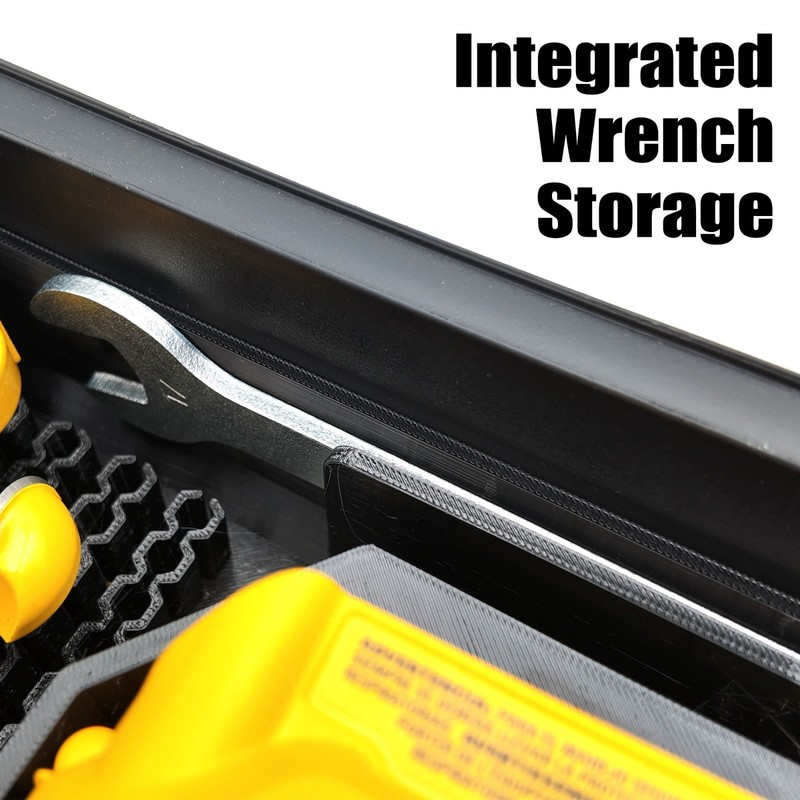 DeWalt DCW600B 20V Router Insert for Deep Compact Organizer (Insert Only) gallery