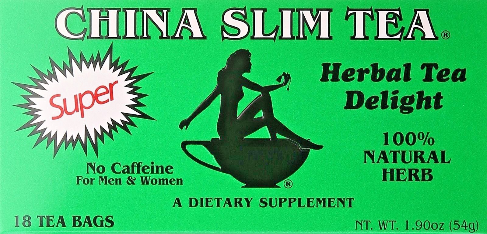 China Slim Tea Super Herbal Tea Delight 100 % All Natural 18 Tea Bags gallery