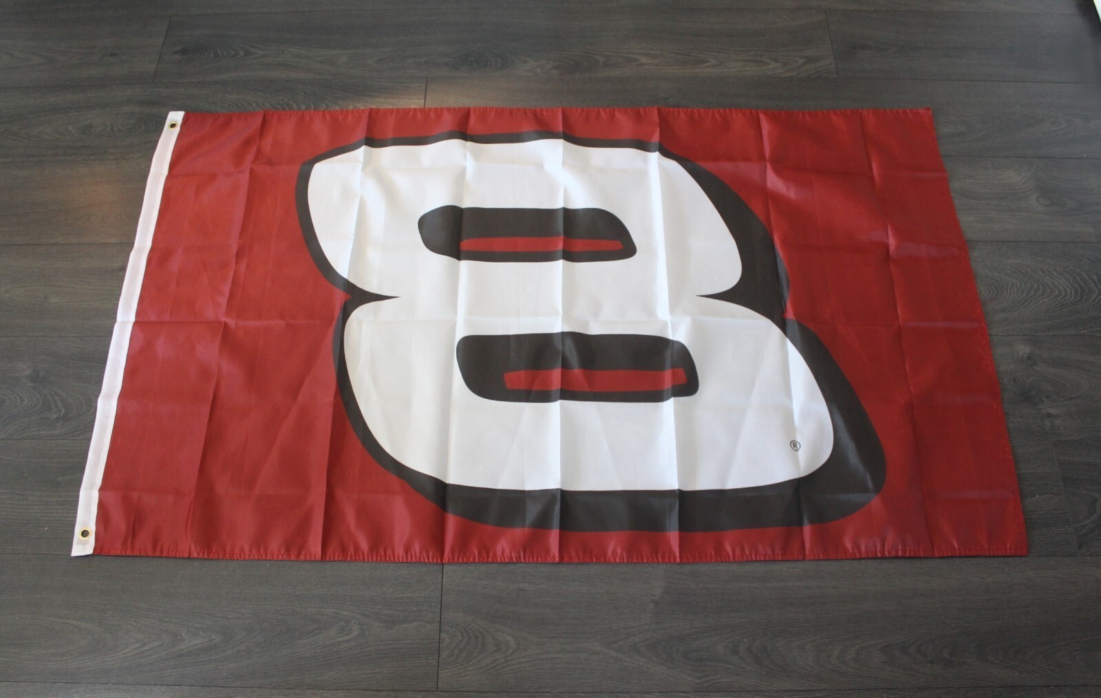Dale Earnhardt #8 Banner Flag 3x5 Racing Garage Man Cave Race Car NASCAR Fan gallery