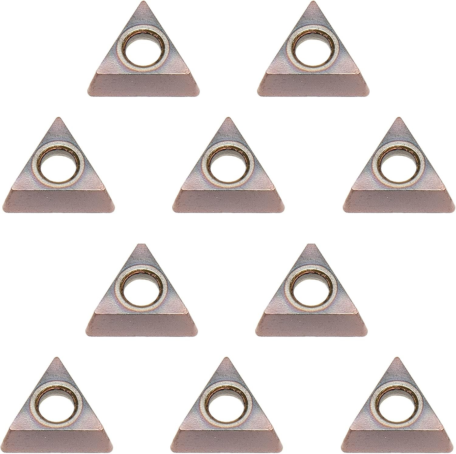 10Pcs Tungsten Alloy Chamfering Angle Inserts for Mini Chamfering Machine, Ideal gallery