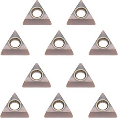 10Pcs Tungsten Alloy Chamfering Angle Inserts for Mini Chamfering Machine, Ideal
