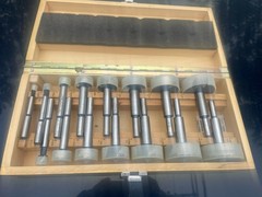 Drill Master 39812 16PC Forstner Bit Set Tin Sizes 1/4”-2-1/8” Wood Case