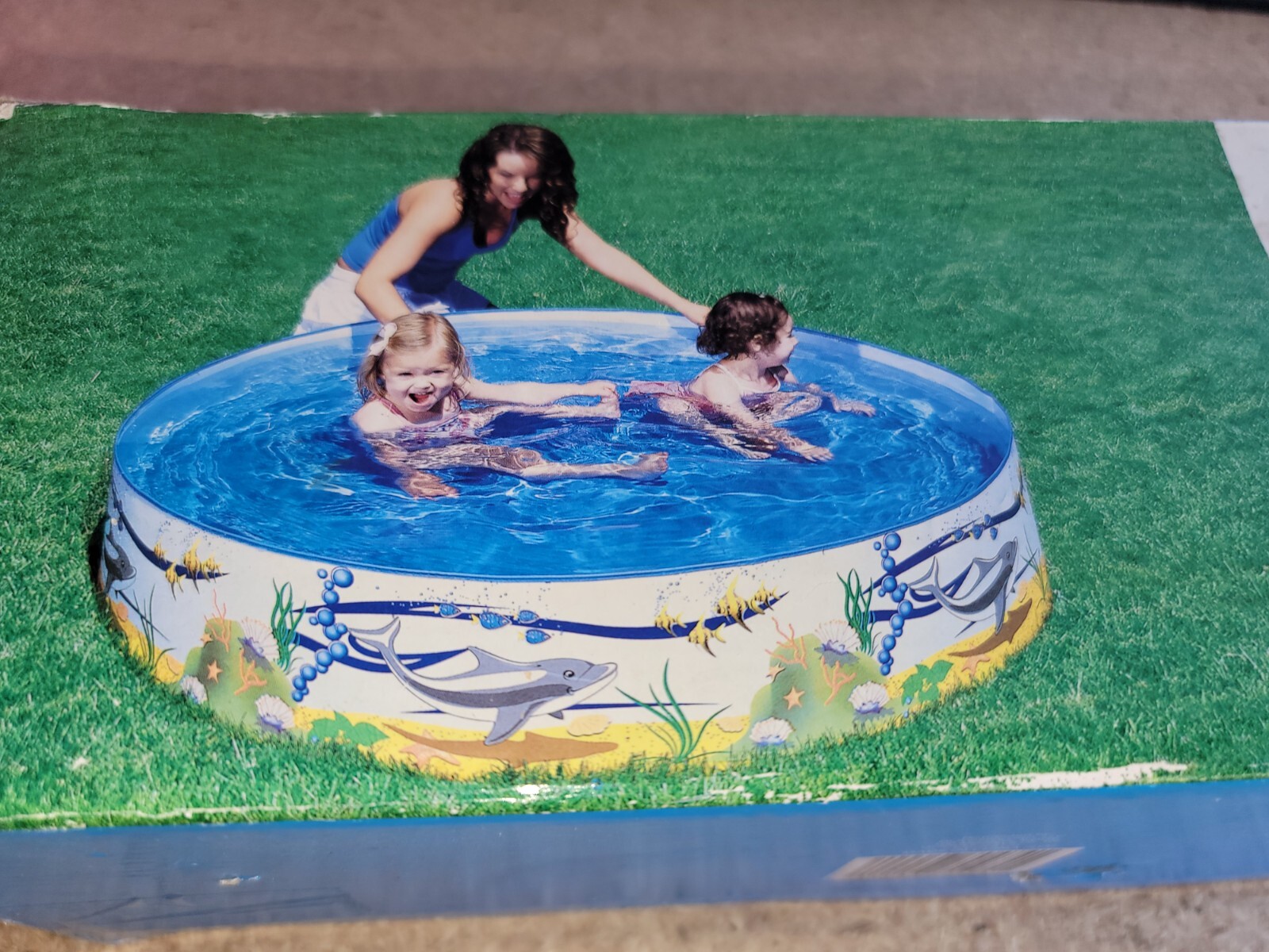 Bestway Ocean Life Fill n Fun Splash & Play 60" Kids Swimming Pool Ridged Walls gallery