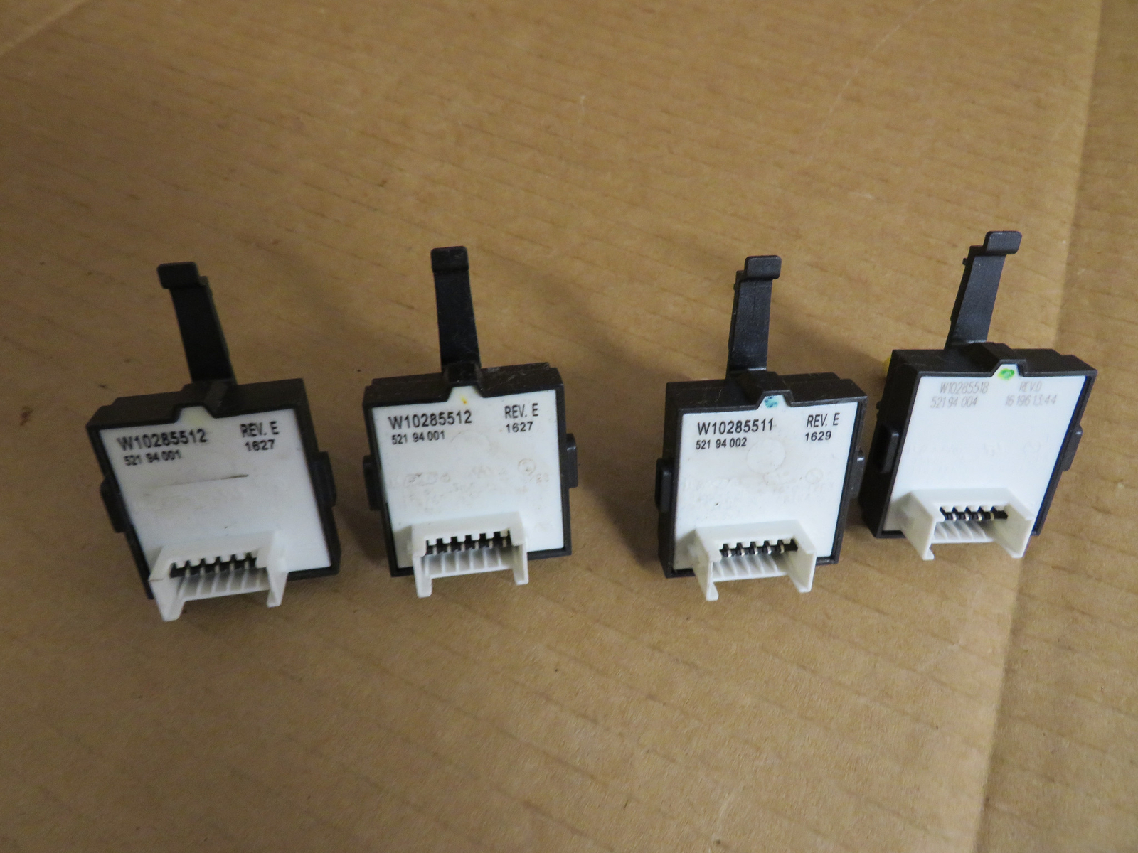 Whirlpool Washer Switch Set (2+1+1) Part # W10285511 W10285512 W10285518 gallery