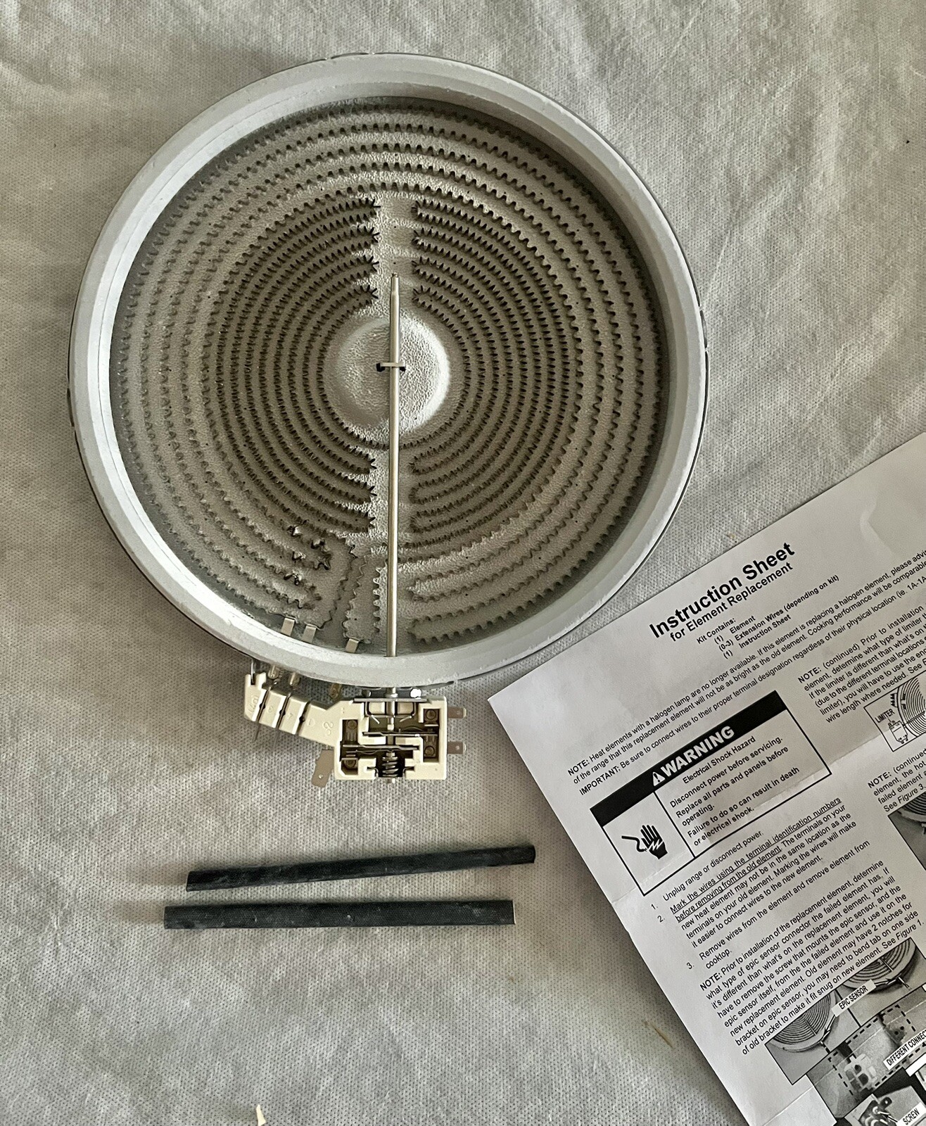 Whirlpool Range/Cooktop Surface Element W10823729 gallery