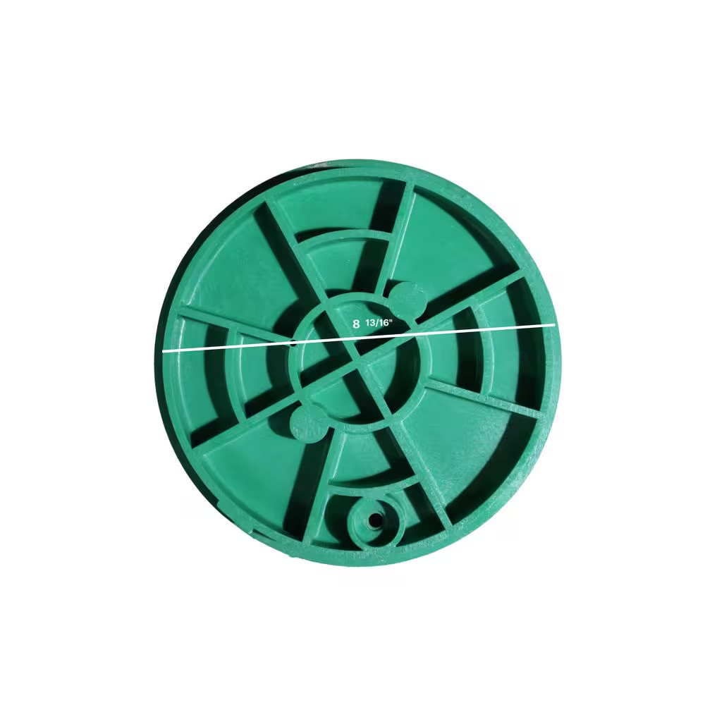 10 In. round Irrigation Ground Valve Box Lid gallery