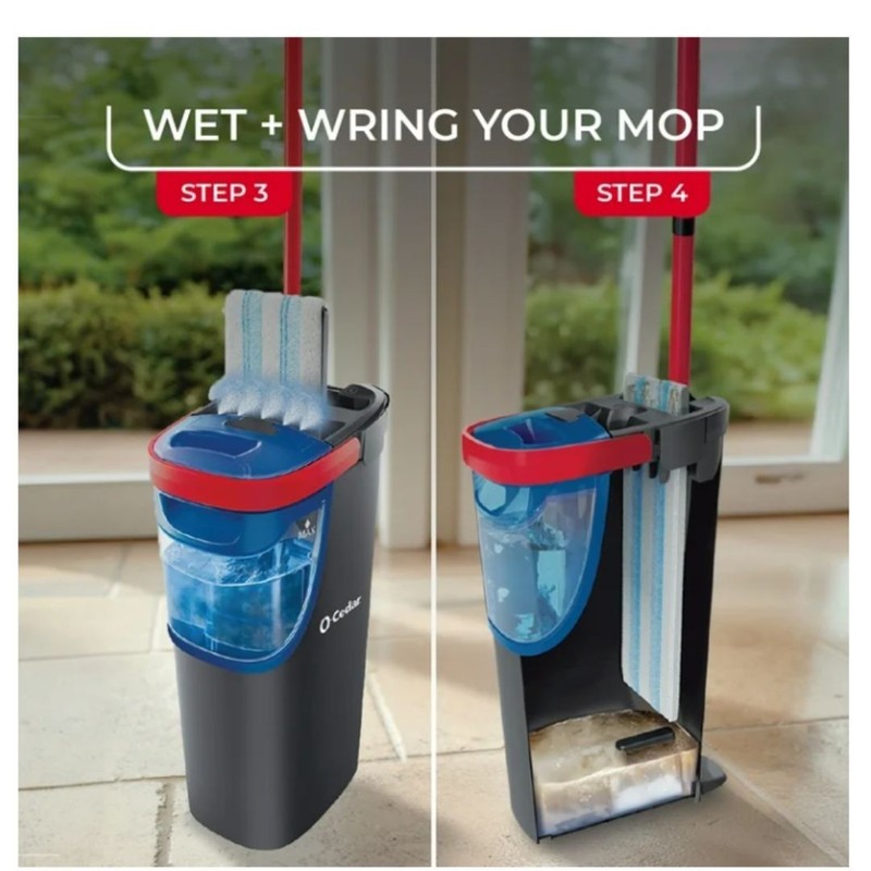 O-Cedar H2prO Flat Mop System New gallery