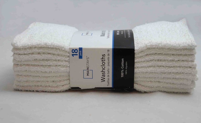 (2 pack) 18-Pack Washcloth Bundle, White gallery