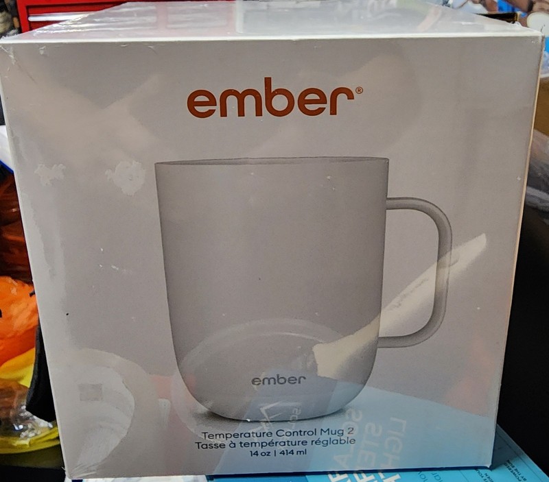 Ember Temperature-Control Smart Mug 2, 414 ml, White, 80 min. Battery Life - App gallery