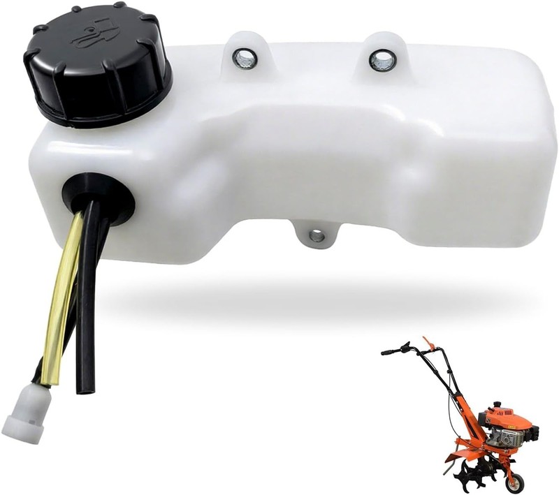 Fuel Tank Replacement Kit for Mantis Lawn Mowers with 2-Cycle Engines gallery