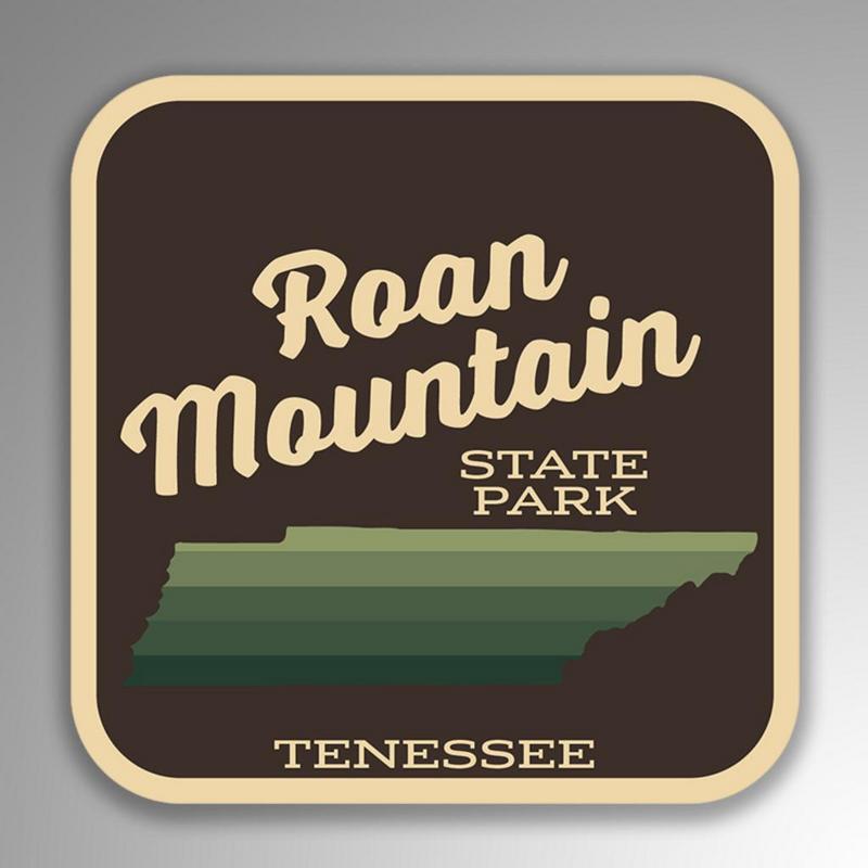 Roan Mountain State Park Decal Sticker | 4-Inches By 4-Inches | Vinyl Sticker | gallery