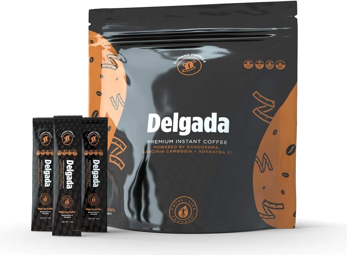 Instant Coffee Delgada with Ganoderma Mushroom Herbal Blend Premium Coffee Mix gallery