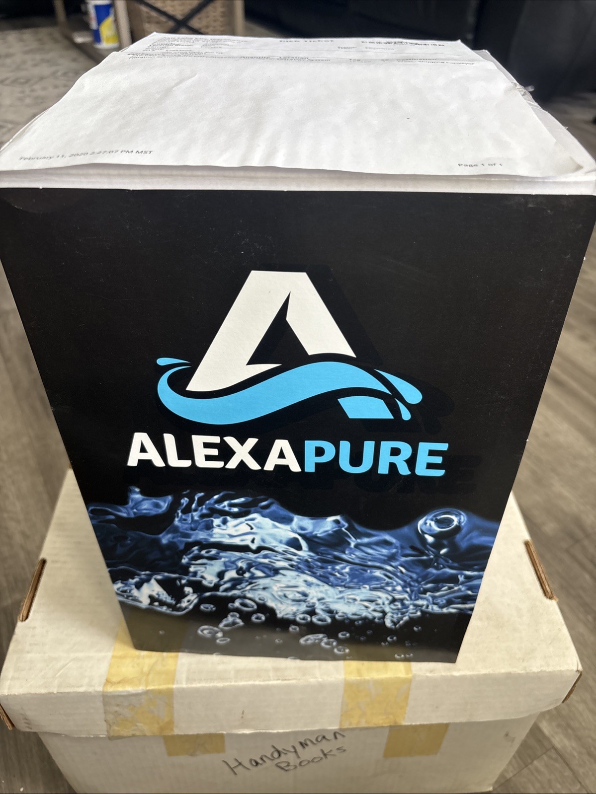 Alexapure Countertop Gravity Water Filtration System Stainless Steel NEW in BOX gallery