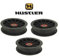 3 FLAT IDLER PULLEY FITS 48″, 54″, 60″ HUSTLER FASTRAK MOWER 784504 5-7/8″ DIA