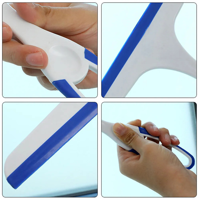 2PCS Squeegee For Shower Mirror Window Door Home Office House Cleaner Car Glass gallery