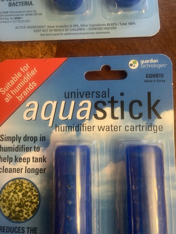 PureGuardian Aquastick Antimicrobial Humidifier Treatment GGHS15 Lot Of 4 Boxes gallery