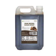 Tea Zone Dark Brown Sugar Syrup – Bottle (11.2 lbs), S1006