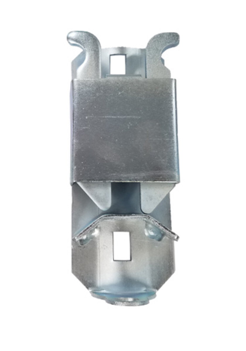 5 1/4" x 2" Galvanized Electroplate Kennel Gate Latch Fence Adjustable Plate gallery