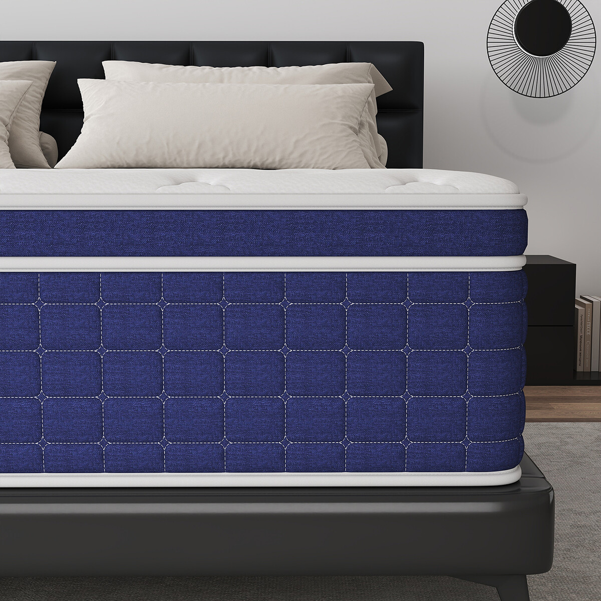 12"/14" Mattress in a Box Gel Memory Foam Innerspring Twin Full Queen King Size gallery
